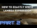 Lambda Expressions in Java 8 How to write Lambda Expressions in Java Lambda expression in Java 8