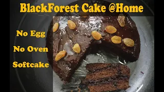 Download Black Forest Cake @Home , Egg less Cake In Cooker MP3