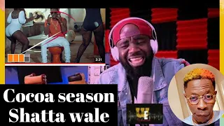 shatta wale cocoa season official video we entertain reaction