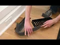 Measuring and Installing Your Grille Reggio Register