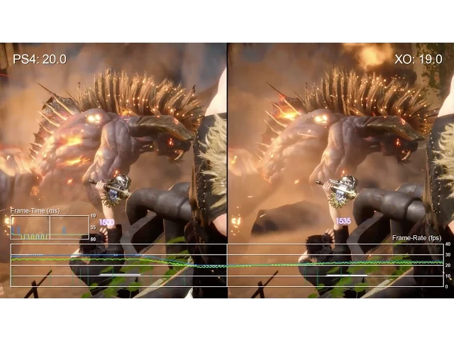 Final Fantasy 15 Demo: PS4 vs Xbox One Cut-Scene Frame-Rate Test