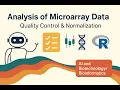 Class 3B Microarray Data Preprocessing in R Quality Control and Normalization