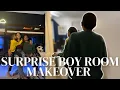 Download Lagu I Made Over the boys Bedroom in 3 days! (Renter Friendly \u0026 on a Budget)
