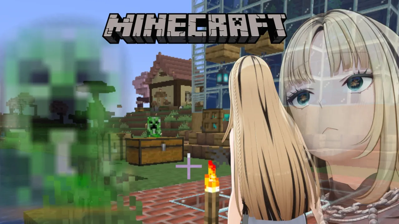 【緊急／Minecraft】ほんとにもうやめてくださいクリーパーさん【虎金妃笑虎】