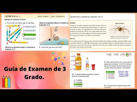 Download MP3 Guía de Examen de 3 Grado