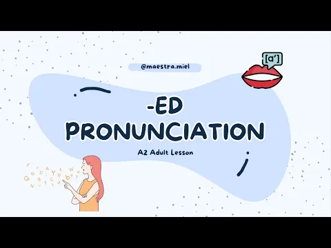 -ed Pronúncia