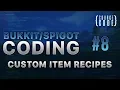 Bukkit Coding - Custom Item Recipes