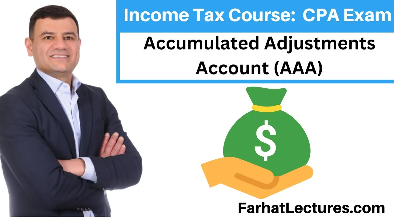 Accumulated Adjustments Account (AAA):  CPA Simulation