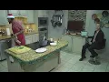 Chef Ron with Sunday s Kitchen shows off classic gumbo