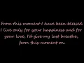 From This Moment On lyrics - Shania Twain ft. Bryan White