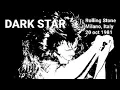 Lagu Dark Star - Rolling Stone, Milano, Italy, 20 Oct 1981  (NWOBHM)