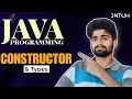 Java constructor it s types Java programming Jntuh Coding Fataka