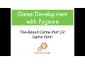 Tile-based game Part 22 Game Over