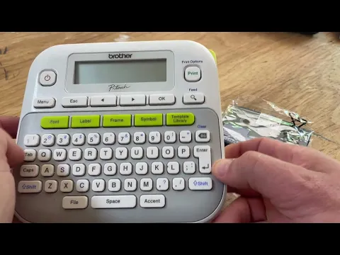 Download MP3 How To Refill A Brother P-Touch Label Maker (PTD220,  PTD210, etc)