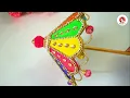 How to make Ganesh Umbrella on Ganesh Chaturthi | Ganesh Umbrella Making | ganpati puja decoration