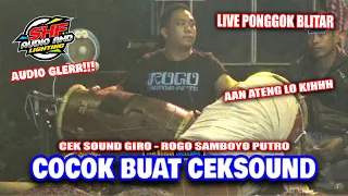 Download SHAFIRA AUDIO | Cek Sound Giro Aan Ateng Jaranan ROGO SAMBOYO PUTRO Live Ponggok Blitar 2023 MP3