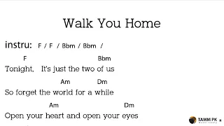 Download Walk You Home - สุรสีห์ อิทธิกุล [Cover Backing Track:ไว้ซ้อมกีต้าร์] | Ost.ไอฟาย..แต๊งกิ้ว..เลิฟยู้ MP3