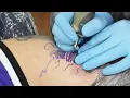 Lighthouse tattoo timelipse