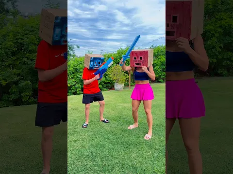 Estamos lutando um jogo #minicraft #emillyvickof