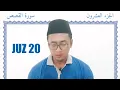 Download Lagu JUZ 20 | Tanpa Lagu | Murottal Nuhid Muhammad