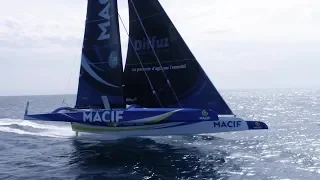World on Water Oct 05 18 SAIL GP, J 70, RC 44, Scallywag 100, Spithill/Gabart at 47 knots more