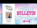 Funeral Bulletin Template Design - In Honor of Your Life