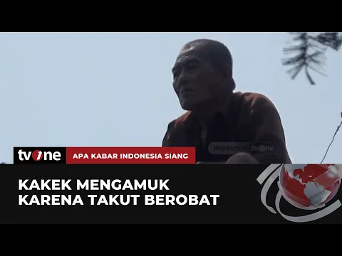 Takut ke Dokter, Seorang Kakek Kabur Sampai Naik ke atas Atap