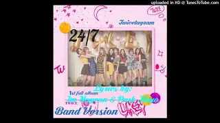 Download [VISUALIZER] - TWICE: 24/7 (Band Ver.) MP3