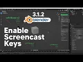 How To Enable Screencast Keys in Blender 3 1 2 Record Mouse Clicks in Blender Avtar Dohla
