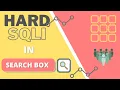 HARD SQL - INJECTION IN SEARCH-BOX POST METHOD