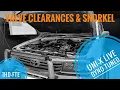 We retune a uni-x ECU on a 1 -FTE with a bigger snorkel and valve clearances adjusted