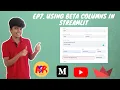 EP7 Using Beta Columns in Streamlit The Streamlit basics Tutorial Series Adith Sreeram