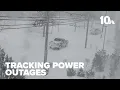 Thousands of homes businesses without power as winter storm bears down on New England