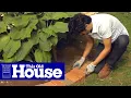 How to Edge a Garden Bed With Brick This Old House