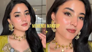 Mehendi makeup for @MissMcBlush ki mehendi ✨ | GRWM | Michu