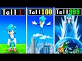 Becoming The TALLEST Sonic Ever in GTA 5