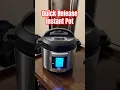 Instant Pot Quick Release Basics