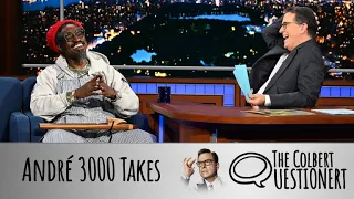 Andre 3000 Takes The Colbert Questionert