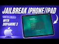 Ultimate Guide to Jailbreak iPhone iPad Using Dopamine 3 0