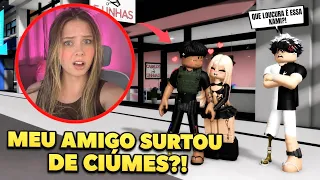 Reação do meu amigo ao ver meu 'web namorado' (deu briga!)