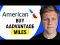 How to Buy American Airlines AAdvantage Miles