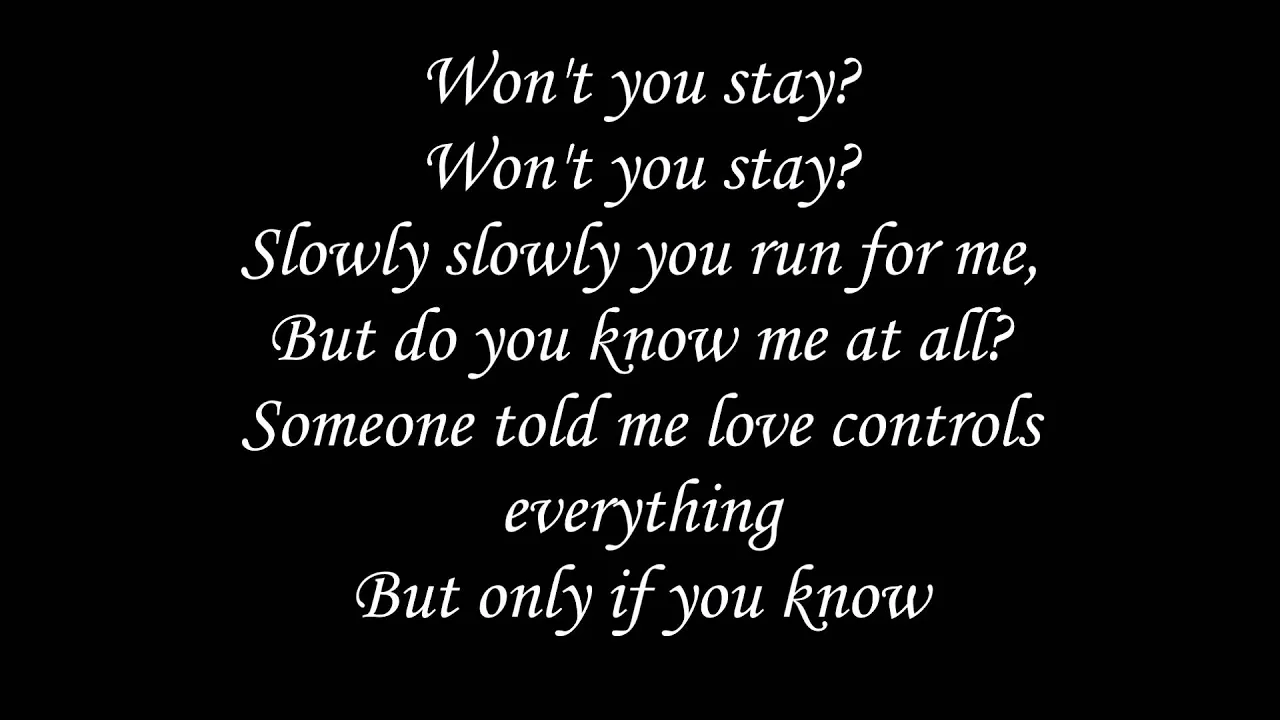 Jessie Ware - Say You Love Me (with lyrics)