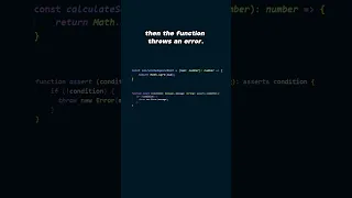 TypeScript Assert Functions