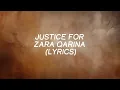Download Lagu JUSTICE FOR ZARA QAIRINA - AI NORSALIM ALI (LYRICS)