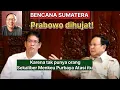 Lagu Bencana Sumatera. Prabowo dihujat! Karena tidak punya Purbaya disitu!