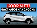 VERMIJD deze 13 Auto’s! Ze Houden het nog geen 60.000 km vol!