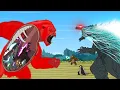 Download Lagu Evolution of KONG vs TEAM GODZILLA ATOMIC BREATH: Size Comparison | Godzilla \u0026 KONG Cartoon Movies