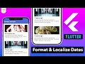 Flutter Tutorial - Format DateTime 2022 TimeAgo Locales