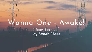 Download Wanna One - Awake! Piano Tutorial 피아노 튜토리얼 by Lunar Piano MP3