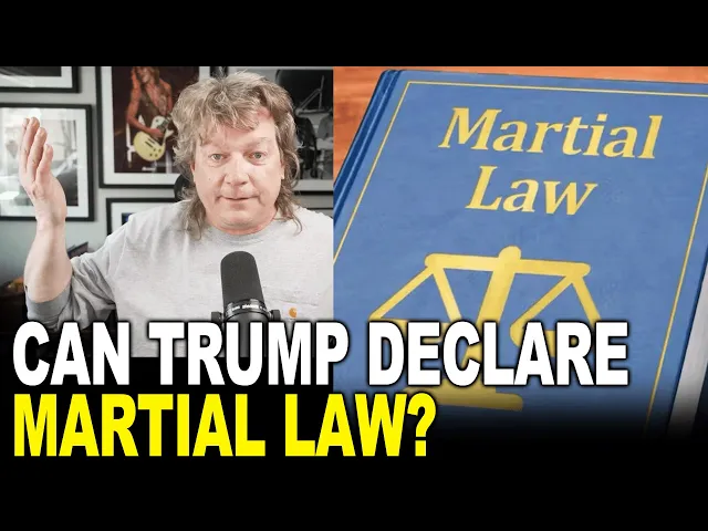 Can Trump Declare Martial Law? What Does The Law Actually Say?